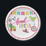 Final Fiesta Bachelorette Party Plate - WH<br><div class="desc">Perfect Item to Celebrate that Special Bride to Be!</div>