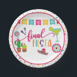 Final Fiesta Bachelorette Party Plate - WH<br><div class="desc">Perfect Item to Celebrate that Special Bride to Be!</div>