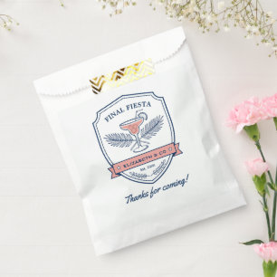 Final Fiesta Social Club Bachelorette Party Favor Bag