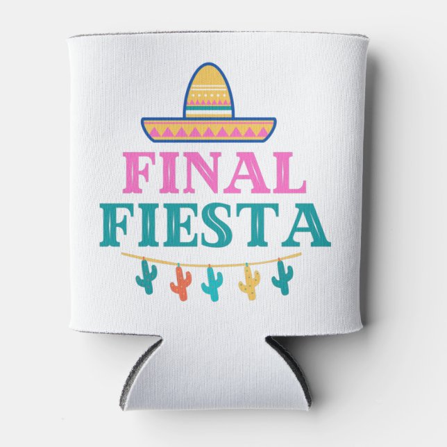 Final Fiesta Sombrero Can Cooler (Front)