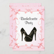 Final Fling Pink  Bachelorette Party Invitation
