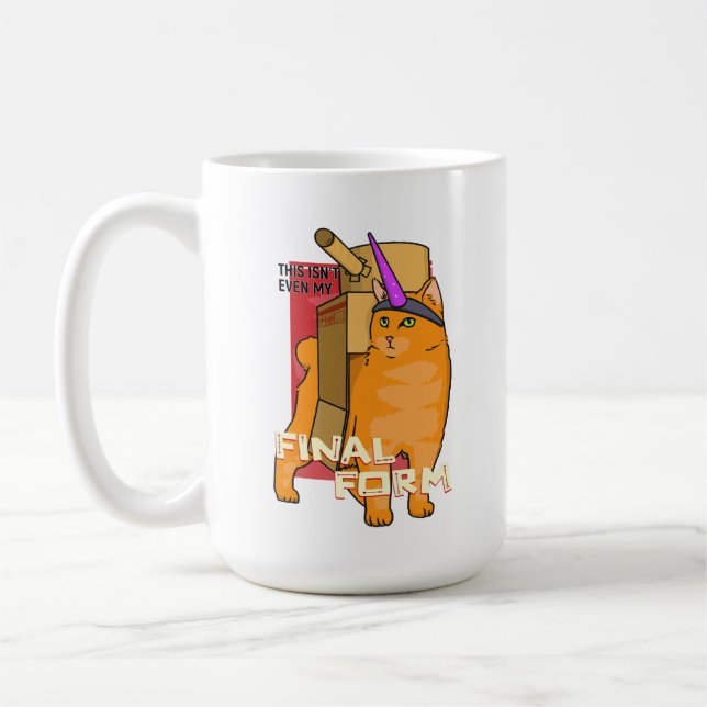 Final Form - Battle Cat Coffee Mug (Left)