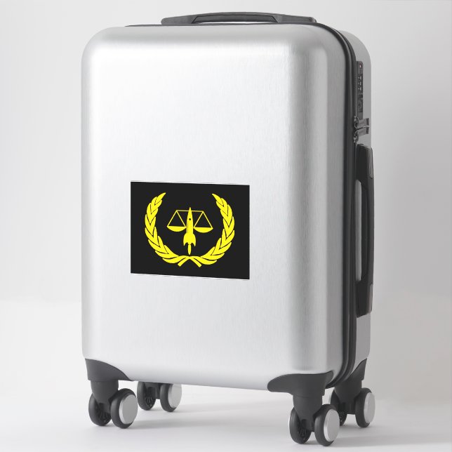 Final Legal Frontier sticker (Suitcase)