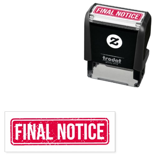 Final Notice Collections Stamp