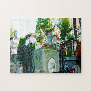 Final Resting Place Chopin Paris. Jigsaw Puzzle