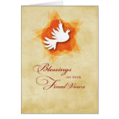 Final Solemn Vows, Nun Blessings, Holy Spirit (Front)