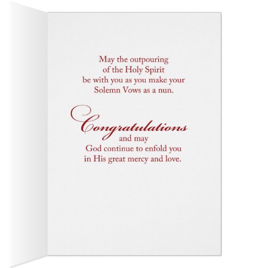 Final Solemn Vows, Nun Blessings, Holy Spirit (Inside (Right))