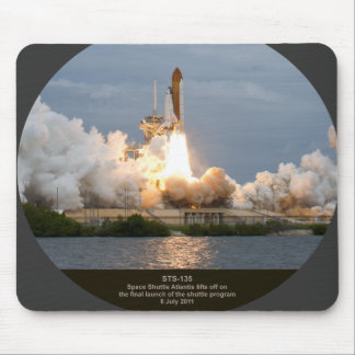Final Space Shuttle launch STS-135 Atlantis Mouse Pad