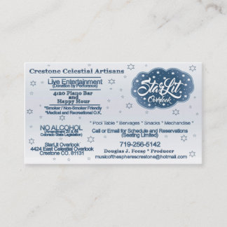 Final StarLit Overlook Business Card