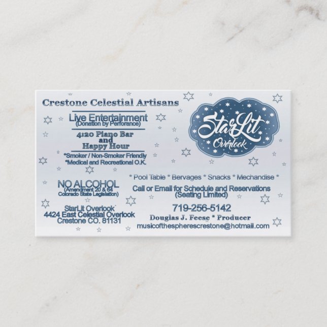 Final StarLit Overlook Business Card (Front)
