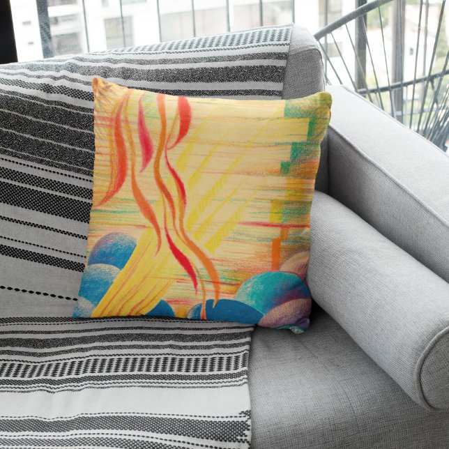 Finale, Karl Wiener Throw Pillow (Creator Uploaded)