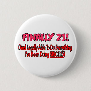 Finally 21! button