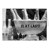 FINALLY "21" IT IS TIME TO PARTY (Front Horizontal)