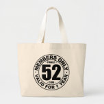 Finally 52 club large tote bag