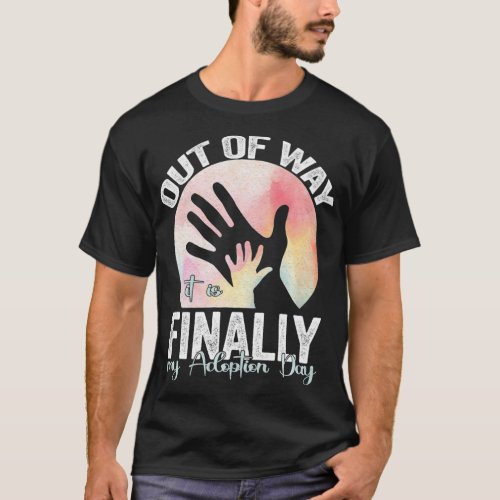Finally Adoption Day 2022 autism support  T_Shirt