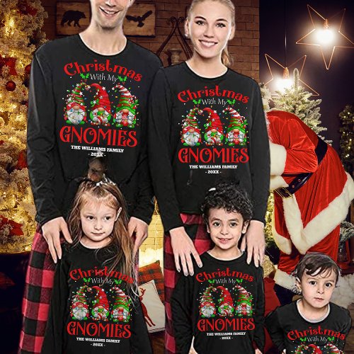 Finally Christmas With My Gnomies Family  Gnome Sweatshirt