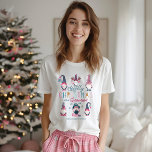 Finally Christmas With My Gnomies Funny Gnomes Tri-Blend Shirt<br><div class="desc">Make a merry and bright statement with happy thoughts and a positive outlook this Christmas season with our fun, colorful and sparkling gnomes Christmas family t-shirts. Capture the joy of the season with a funny non-traditional Christmas twist. Our Bright cheery colors with neon pinks, bright teals, and fun faux glitter...</div>