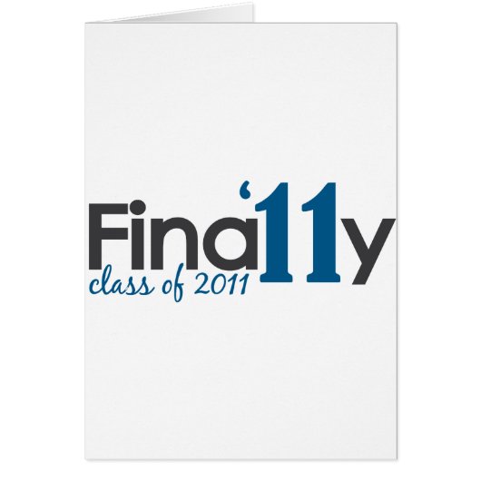 Finally Class of 2011 Cards (Front)