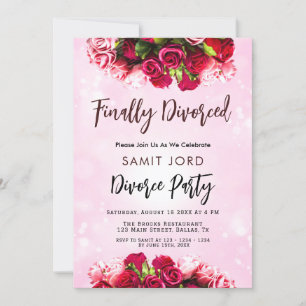 finally divorced invitation