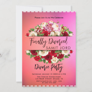 finally divorced invitation