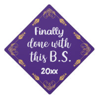 Finally Done With This B.S. 2025 Purple & Gold