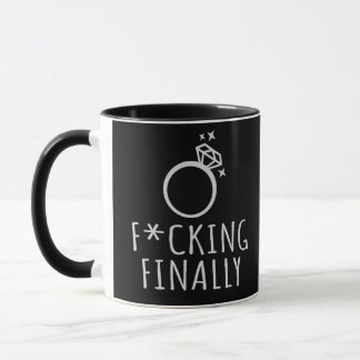 Finally Engaged Mug