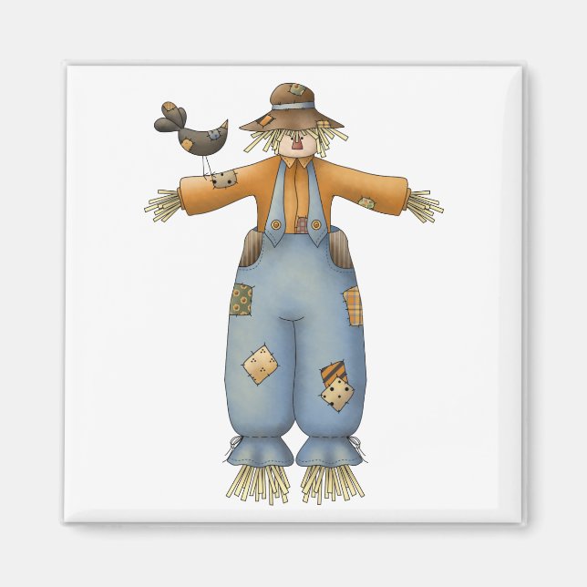 Finally Fall · Scarecrows Magnet (Front)