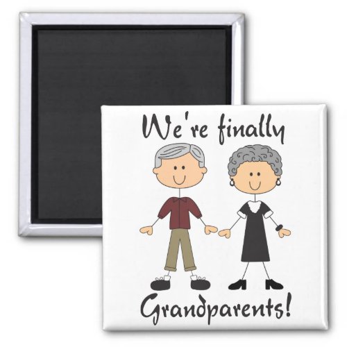 Finally Grandparents Magnet