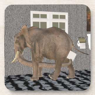 Finally Housebroken Drink Coaster