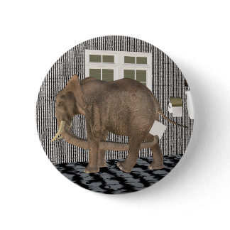 Finally Housebroken Pinback Button