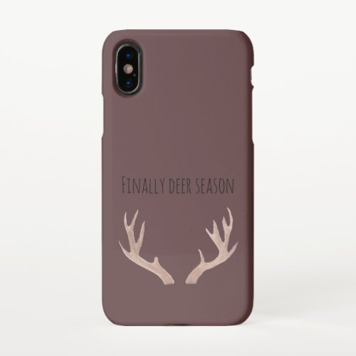 Finally hunting season Phone Case