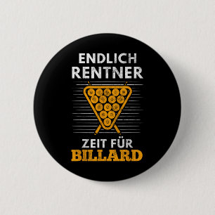 Finally Pensioner Time For Billiard Players Billia Button