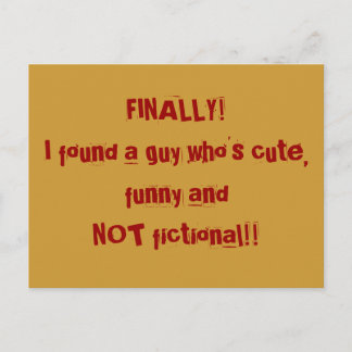 Finally Postcard