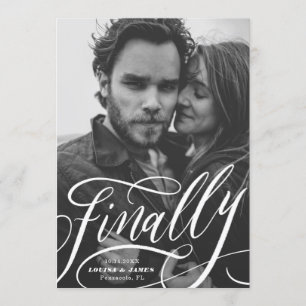 Finally Postponed Covid Photo Save the Date Invitation