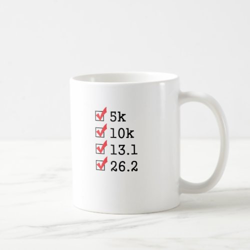 Finally ran the marathon coffee mug