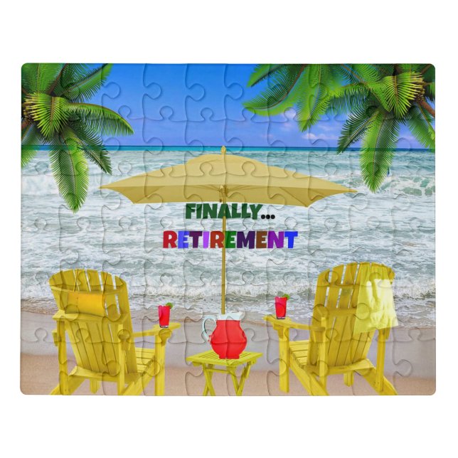 Finally...Retirement Jigsaw Puzzle (Puzzle Horizontal)