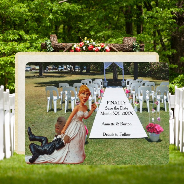 Finally Save the Date Funny Interracial Couple 2 (Finally Save the Date Funny Interracial Couple 2)