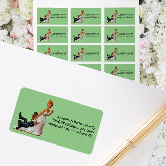 Finally Wedding Couple Funny Interracial Couple Label