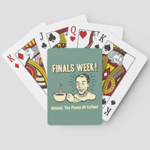 Finals Week: Behold Power Coffee Poker Cards