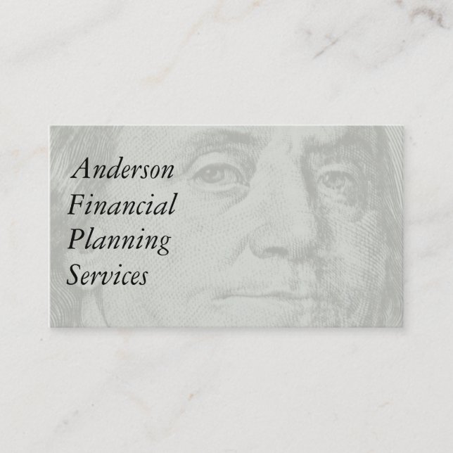 Finance / Banking Business Card (Front)