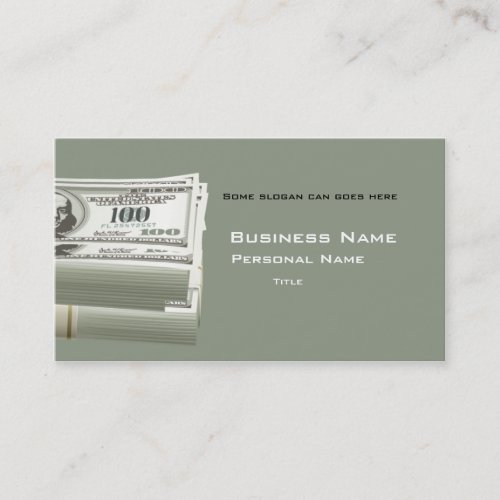 Finance Business Business Card