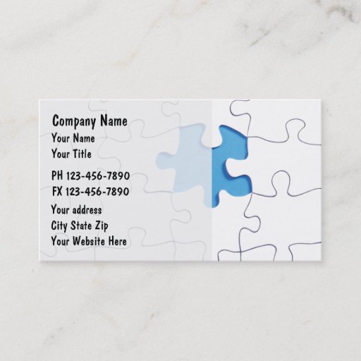 Customizable Finance Business Cards