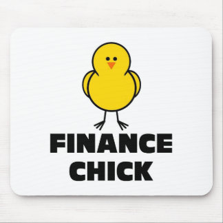 Finance Chick Mouse Pad