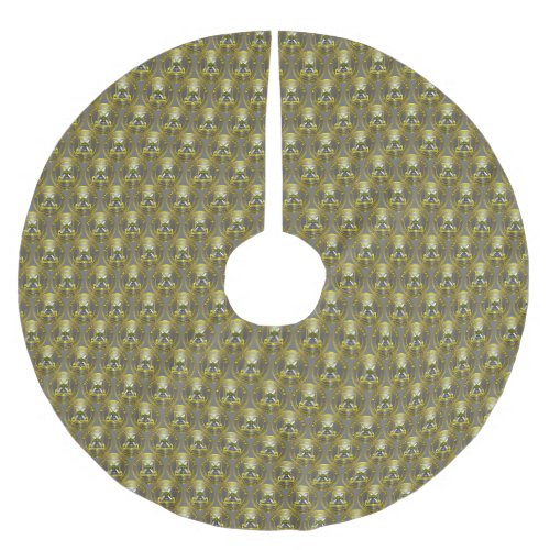 Finance Corps Brushed Polyester Tree Skirt