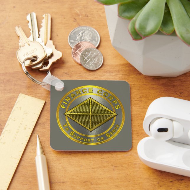 Finance Corps  Keychain (Desk)