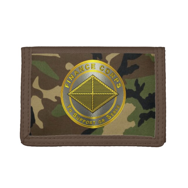 Finance Corps  Trifold Wallet (Front)