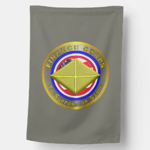 Finance Corps Veteran House Flag