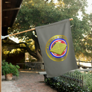 Finance Corps Veteran House Flag