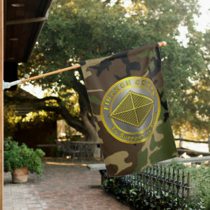 Finance Corps Veteran House Flag