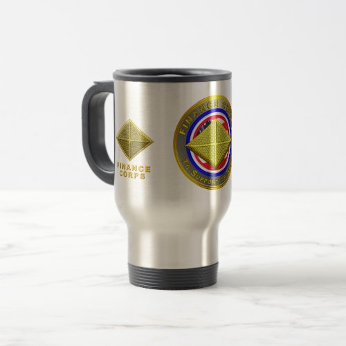 Finance Corps Veteran  Travel Mug